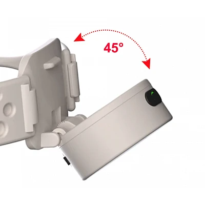 Lanterna de Cap G25 Frontala LED Alb si Color Banda Flexibila USB C Lanterna de Cap G25 Frontala LED Alb si Color Banda Flexibila USB C