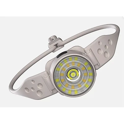Lanterna de Cap G25 Frontala LED Alb si Color Banda Flexibila USB C Lanterna de Cap G25 Frontala LED Alb si Color Banda Flexibila USB C