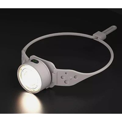 Lanterna de Cap G25 Frontala LED Alb si Color Banda Flexibila USB C Lanterna de Cap G25 Frontala LED Alb si Color Banda Flexibila USB C