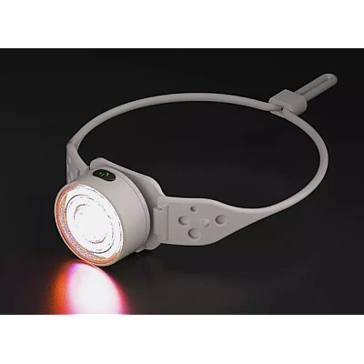 Lanterna de Cap G25 Frontala LED Alb si Color Banda Flexibila USB C Lanterna de Cap G25 Frontala LED Alb si Color Banda Flexibila USB C