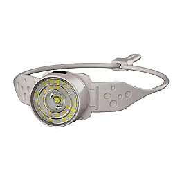 Lanterna de Cap G25 Frontala LED Alb si Color Banda Flexibila USB C 