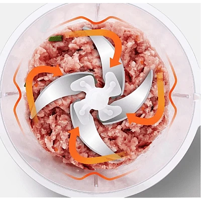 Tocator Electric Q JR841 Multifunctional 250W pentru Carne Fructe si Legume Capacitate 3L Tocator Electric Q JR841 Multifunctional 250W pentru Carne Fructe si Legume Capacitate 3L