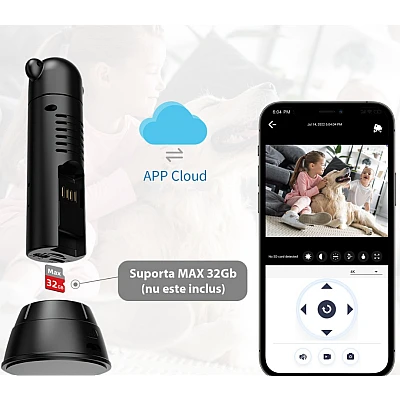Camera supraveghere Andowl Q SX82 4K Wifi rotativa Camera supraveghere Andowl Q SX82 4K Wifi rotativa