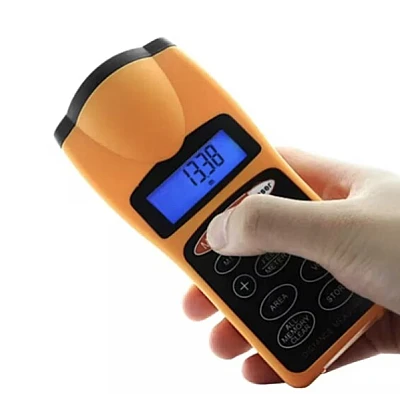 Telemetru electronic profesional cu Laser Andowl Q C3007 portocaliu Telemetru electronic profesional cu Laser Andowl Q C3007 portocaliu