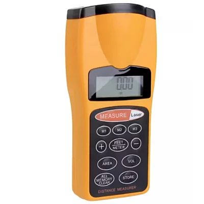 Telemetru electronic profesional cu Laser Andowl Q C3007 portocaliu Telemetru electronic profesional cu Laser Andowl Q C3007 portocaliu