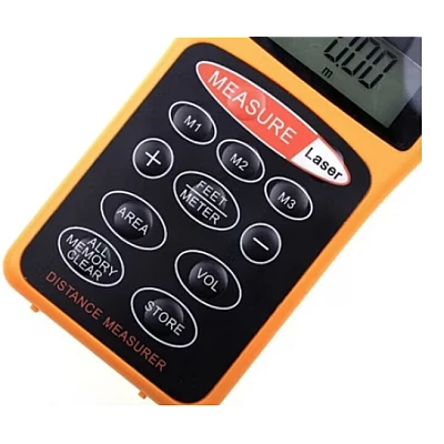 Telemetru electronic profesional cu Laser Andowl Q C3007 portocaliu Telemetru electronic profesional cu Laser Andowl Q C3007 portocaliu