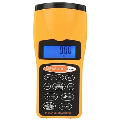Telemetru electronic profesional cu Laser Andowl Q C3007 portocaliu Telemetru electronic profesional cu Laser Andowl Q C3007 portocaliu