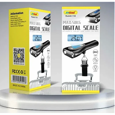 Cantar electronic pentru bagaje Q T158 cu afisaj LCD Cantar electronic pentru bagaje Q T158 cu afisaj LCD