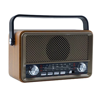 Radio portabil FM stil Retro Q-SY500 Bluetooth USB AUX TF Radio portabil FM stil Retro Q-SY500 Bluetooth USB AUX TF