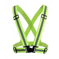 Ham REFLECTORIZANT VERDE Reglabil Elastic Universal