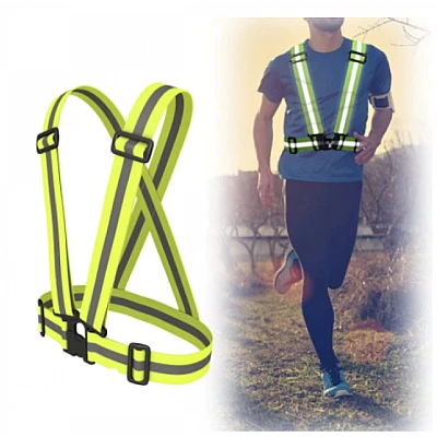 Ham REFLECTORIZANT VERDE Reglabil Elastic Universal Ham REFLECTORIZANT VERDE Reglabil Elastic Universal