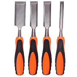 Set 4 dalti tamplarie de la 6 la 20 mm cu maner plastic TPR
