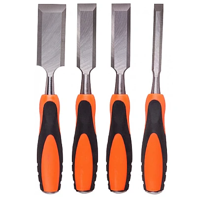 Set 4 dalti tamplarie de la 6 la 20 mm cu maner plastic TPR Set 4 dalti tamplarie de la 6 la 20 mm cu maner plastic TPR
