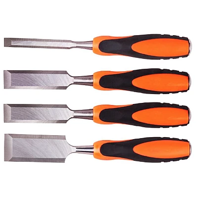 Set 4 dalti tamplarie de la 6 la 20 mm cu maner plastic TPR Set 4 dalti tamplarie de la 6 la 20 mm cu maner plastic TPR