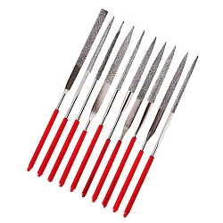 Set 10 Pile de precizie diamantate Diverse Forme 3x140x6 mm GR65006