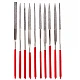 Set 10 Pile de precizie diamantate Diverse Forme 3x140x6 mm GR65006 Set 10 Pile de precizie diamantate Diverse Forme 3x140x6 mm GR65006