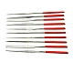 Set 10 Pile de precizie diamantate Diverse Forme 3x140x6 mm GR65006 Set 10 Pile de precizie diamantate Diverse Forme 3x140x6 mm GR65006