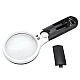 Lupa profesionala cu 3 LED pentru birou cu baterii Lupa profesionala cu 3 LED pentru birou cu baterii