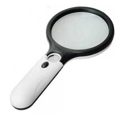 Lupa profesionala cu 3 LED pentru birou cu baterii Lupa profesionala cu 3 LED pentru birou cu baterii
