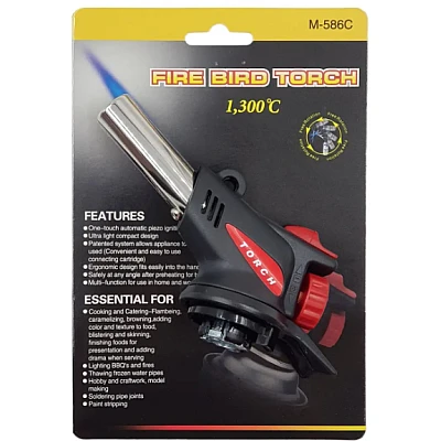 Arzator pe gaz Torch M 586C rotire la 180 de grade Arzator pe gaz Torch M 586C rotire la 180 de grade