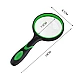 Lupa profesionala 90mm 4X cu maner din cauciuc Lupa profesionala 90mm 4X cu maner din cauciuc