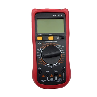 Multimetru digital carcasa antisoc afisaj LCD YI 2019 Multimetru digital carcasa antisoc afisaj LCD YI 2019