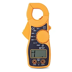 Clampmetru mic galben multifunctional MT87 AC/DC 