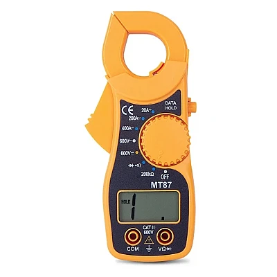 Clampmetru mic galben multifunctional MT87 AC/DC Clampmetru mic galben multifunctional MT87 AC/DC