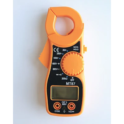 Clampmetru mic galben multifunctional MT87 AC/DC Clampmetru mic galben multifunctional MT87 AC/DC
