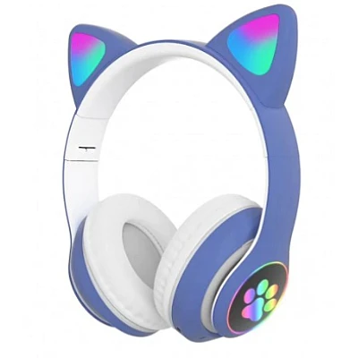 Casti fara fir pentru copii RD B450 Bluetooth design urechi pisica Casti fara fir pentru copii RD B450 Bluetooth design urechi pisica
