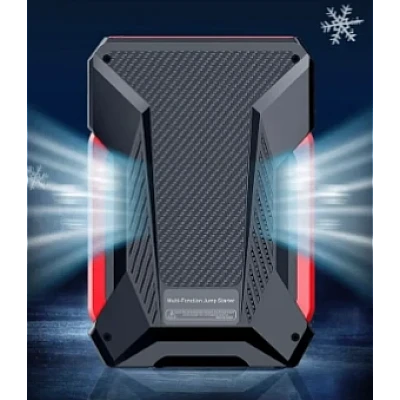 Pornitor portabil Q D0250 pentru baterie auto cu Power Bank si compresor 1500mAh Pornitor portabil Q D0250 pentru baterie auto cu Power Bank si compresor 1500mAh