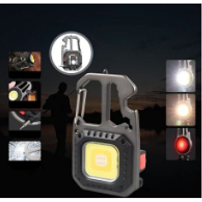 Breloc cu lanterna Andowl Q D911 LED COB multifunctional Breloc cu lanterna Andowl Q D911 LED COB multifunctional