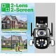 Camera de supraveghere Dubla PTZ 8MP 4K Q S800 cu Aplicatie GRI Camera de supraveghere Dubla PTZ 8MP 4K Q S800 cu Aplicatie GRI