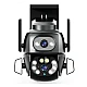 Camera de supraveghere Dubla PTZ 8MP 4K Q S800 cu Aplicatie GRI Camera de supraveghere Dubla PTZ 8MP 4K Q S800 cu Aplicatie GRI