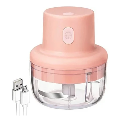 Mini Aparat Electric Pentru Tocat Usturoi Legume Carne Q T36 Mini Aparat Electric Pentru Tocat Usturoi Legume Carne Q T36