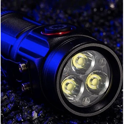 Mini lanterna de mana W5182 puternica cu 3 LED Mini lanterna de mana W5182 puternica cu 3 LED