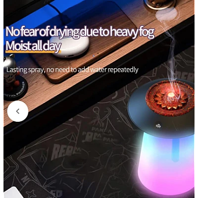 Umidificator si Difuzor Aromaterapie Tip Vulcan UFO Umidificator si Difuzor Aromaterapie Tip Vulcan UFO