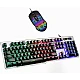 Set tastatura si mouse gaming Andowl QK809 USB iluminare RGB Set tastatura si mouse gaming Andowl QK809 USB iluminare RGB