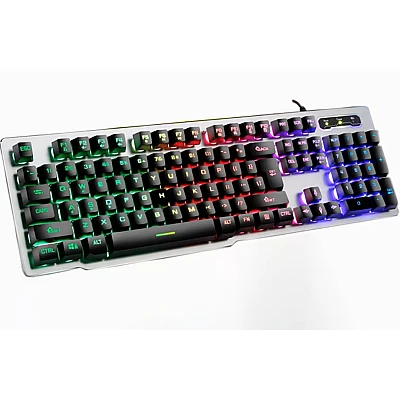 Set tastatura si mouse gaming Andowl QK809 USB iluminare RGB Set tastatura si mouse gaming Andowl QK809 USB iluminare RGB