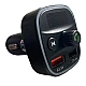 Modulator Fm auto Xd8 cu functie Bluetooth Mod Bt cu doua porturi Usb microSd Negru Modulator Fm auto Xd8 cu functie Bluetooth Mod Bt cu doua porturi Usb microSd Negru