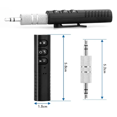 Receptor Audio Bluetooth Cu Jack Microfon Incorporat LV-B09 Receptor Audio Bluetooth Cu Jack Microfon Incorporat LV-B09
