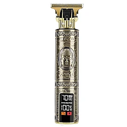 Aparat de tuns VINTAGE T9 cu afisaj si incarcare USB