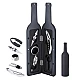 Set cadou in forma de STICLA cu 5 accesorii pentru vin cu 6 piese 32 cm HS Set cadou in forma de STICLA cu 5 accesorii pentru vin cu 6 piese 32 cm HS