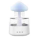 Umidificator stil CIUPERCA din ABS cu telecomanda 450 ml alb