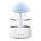 Umidificator stil CIUPERCA din ABS cu telecomanda 450 ml alb