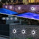 Set 4 lampi solare LED pentru gard model SOARE cu senzor lumina Set 4 lampi solare LED pentru gard model SOARE cu senzor lumina