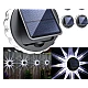Set 4 lampi solare LED pentru gard model SOARE cu senzor lumina Set 4 lampi solare LED pentru gard model SOARE cu senzor lumina