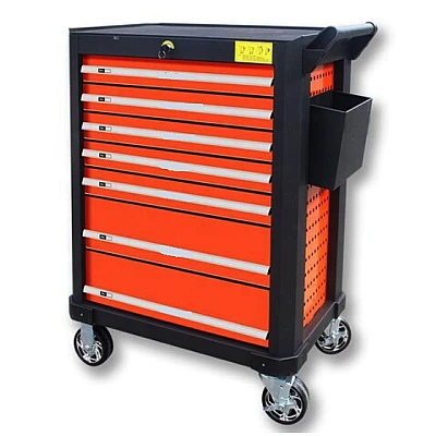 Carucior profesional cu scule pentru atelier 352 piese si 7 sertare 2 piese Carucior profesional cu scule pentru atelier 352 piese si 7 sertare 2 piese
