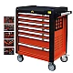 Carucior profesional cu scule pentru atelier 352 piese si 7 sertare 2 piese Carucior profesional cu scule pentru atelier 352 piese si 7 sertare 2 piese