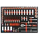 Carucior profesional cu scule pentru atelier 352 piese si 7 sertare 2 piese Carucior profesional cu scule pentru atelier 352 piese si 7 sertare 2 piese